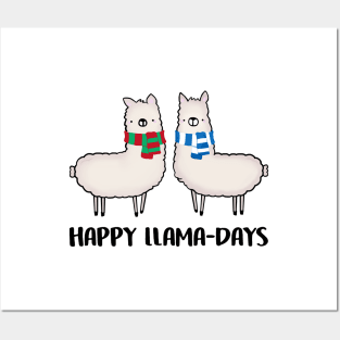 Happy Llama-Days Posters and Art